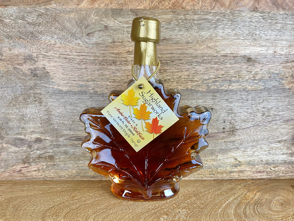 Highland Sugarworks Leaf Bottle Maple Syrup
