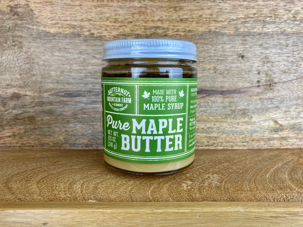 Highland Sugarworks Maple Sugar & Butternut Mountain Farm Maple Butter